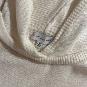 Something navy - wool cashmere hoodie